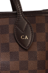 DAMIER ÉBÈNE NEVERFULL MM W/ POUCH
