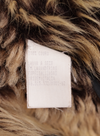 FUR TRENCH COAT 38