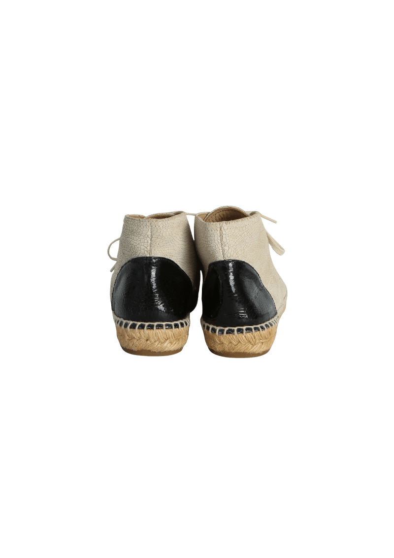 HIGH TOP ESPADRILLES 38