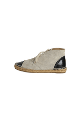 HIGH TOP ESPADRILLES 38