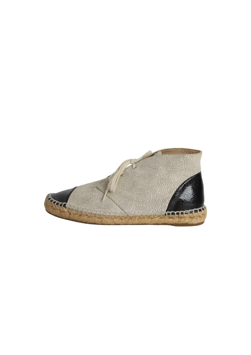 HIGH TOP ESPADRILLES 38