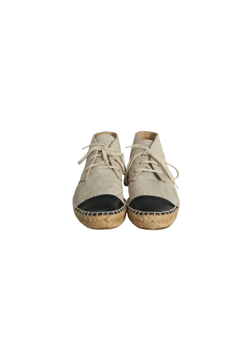 HIGH TOP ESPADRILLES 38