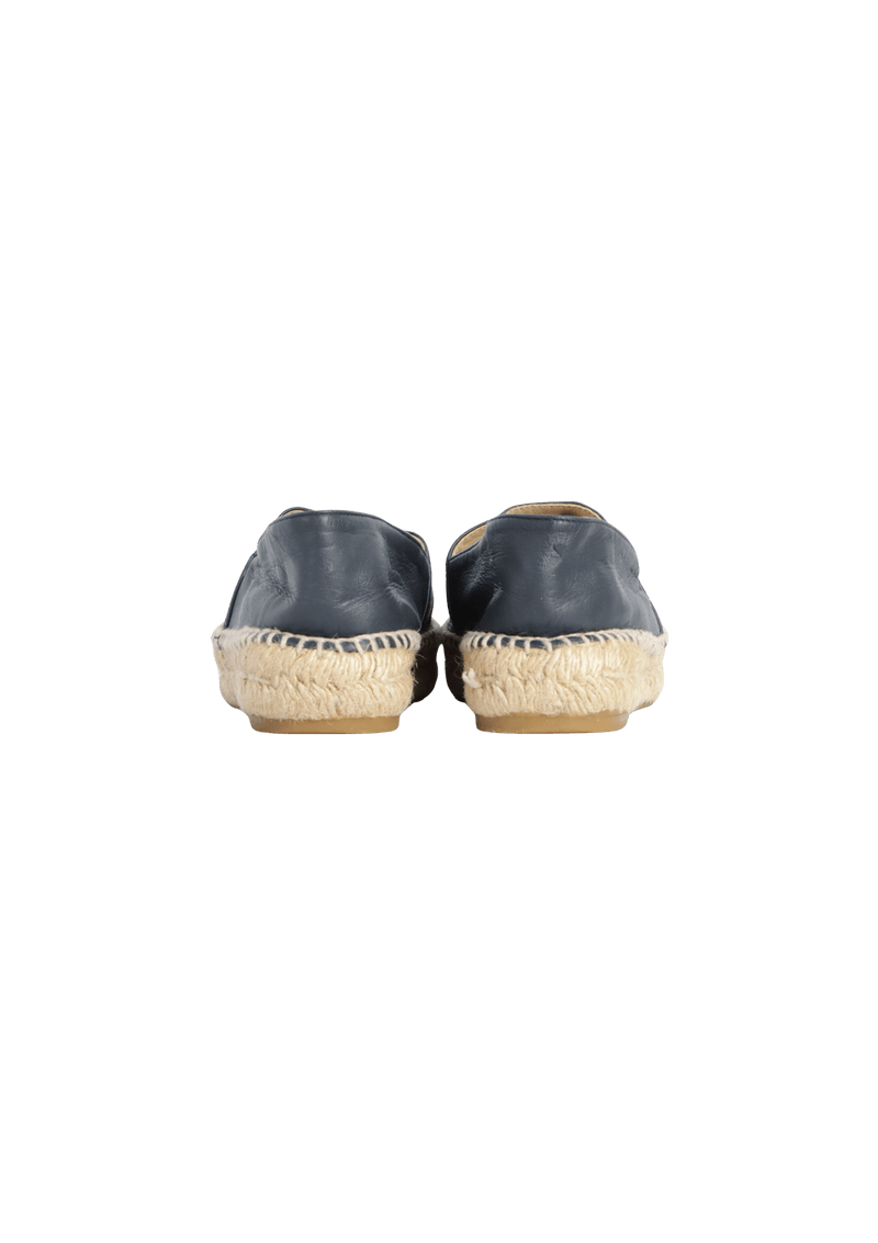 INTERLOCKING CC LOGO ESPADRILLES 33