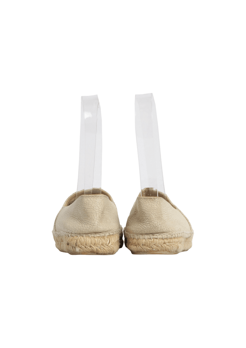 INTERLOCKING CC LOGO ESPADRILLES 37.5