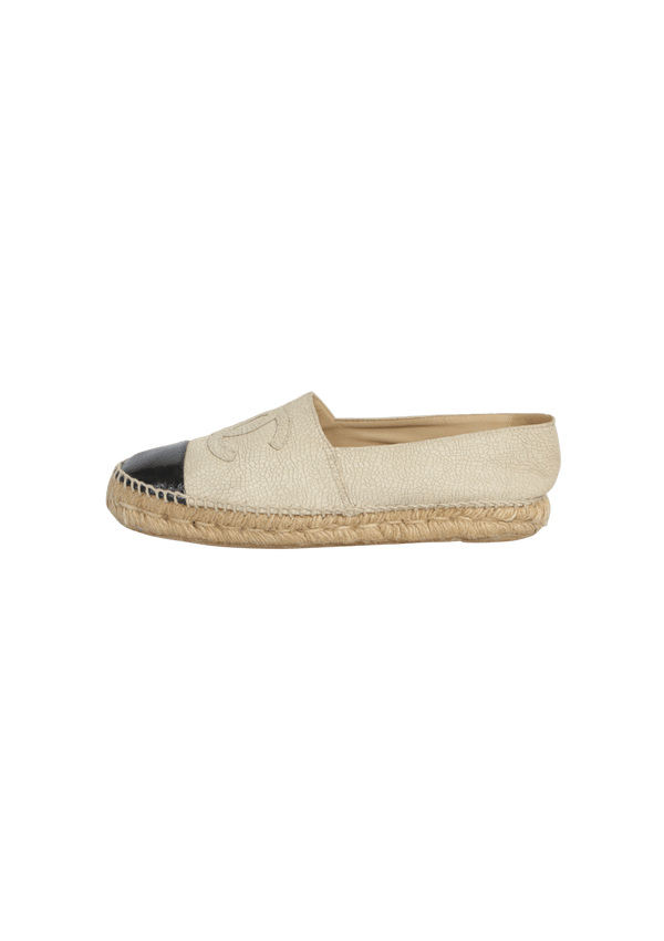 INTERLOCKING CC LOGO ESPADRILLES 37.5