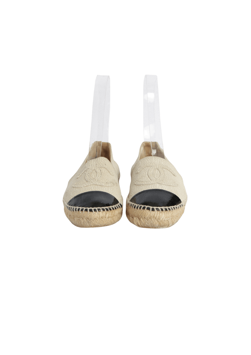 INTERLOCKING CC LOGO ESPADRILLES 37.5