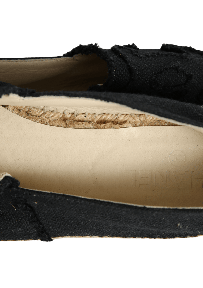 INTERLOCKING CC LOGO ESPADRILLES 41