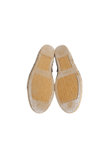 INTERLOCKING CC LOGO ESPADRILLES 41