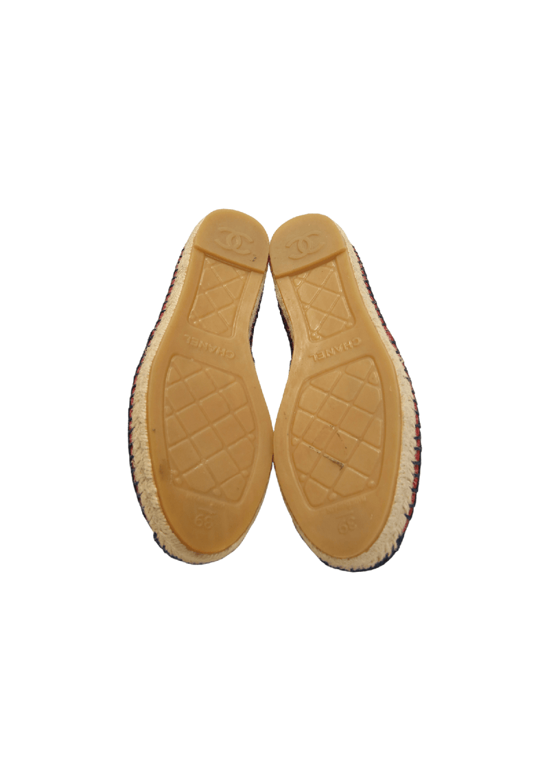 INTERLOCKING CC LOGO ESPADRILLES 37