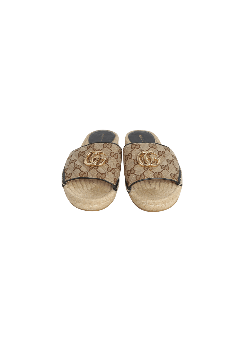 DIAGONAL GG MARMONT ESPADRILLES 36