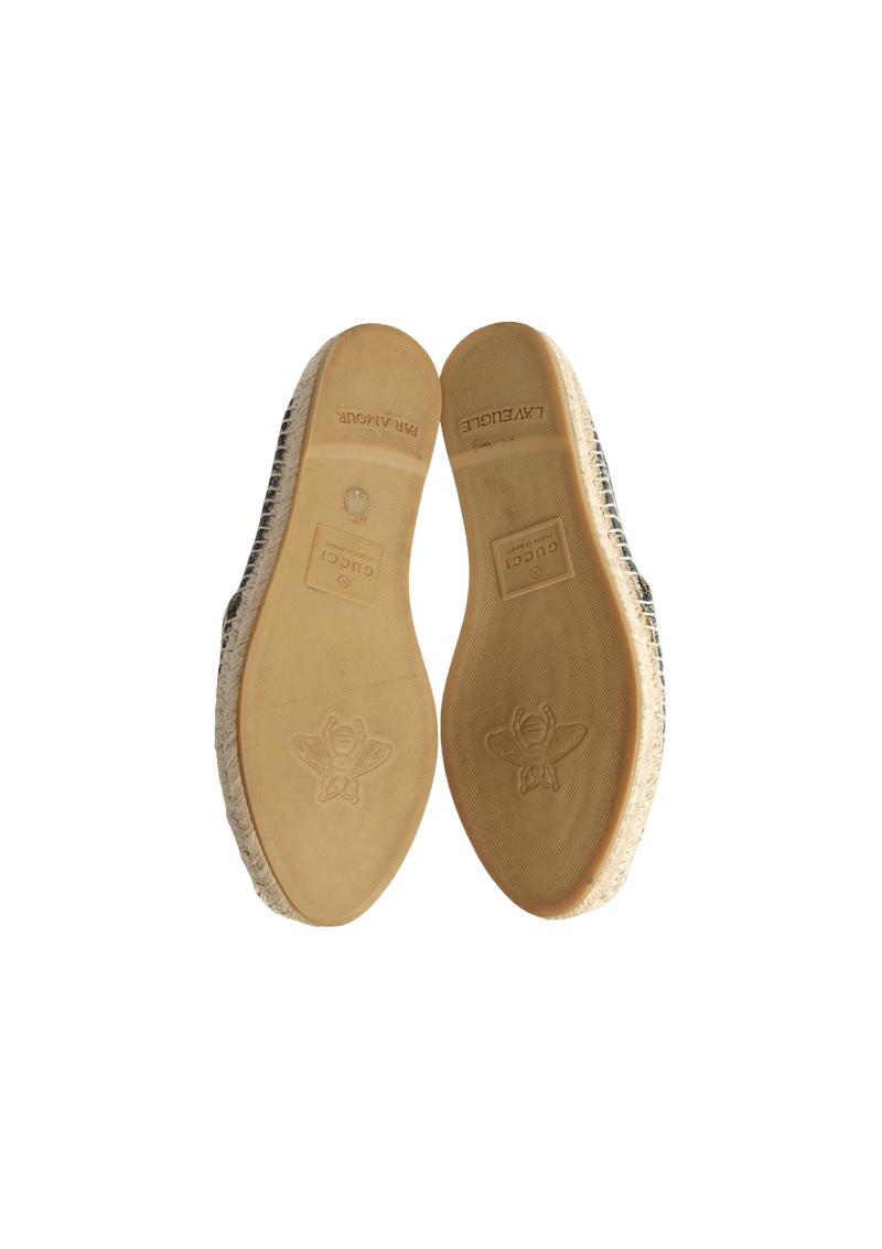 GG CANVAS ESPADRILLES 36.5