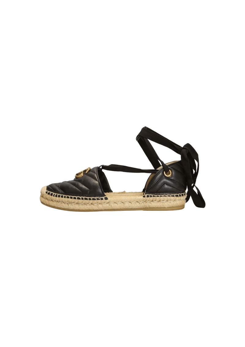 GG MARMONT ANKLE WRAP ESPADRILLES 38