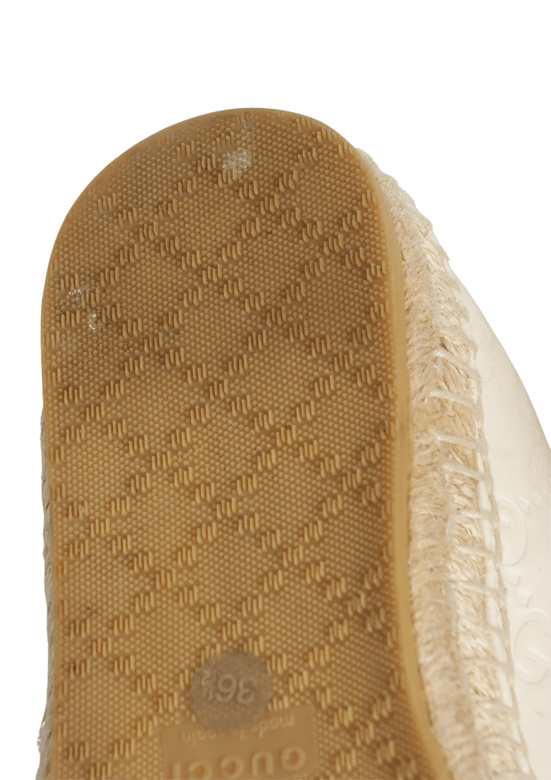 GUCCISSIMA ESPADRILLE 35.5