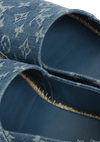 MONOGRAM DENIM STARBOARD ESPADRILLES 35.5