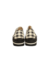 LEATHER ESPADRILLES 38