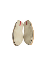 CANVAS POINTED ESPADRILLES 37.5