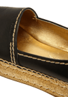 LEATHER ESPADRILLES  33.5