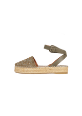 SUEDE ESPADRILLES 39