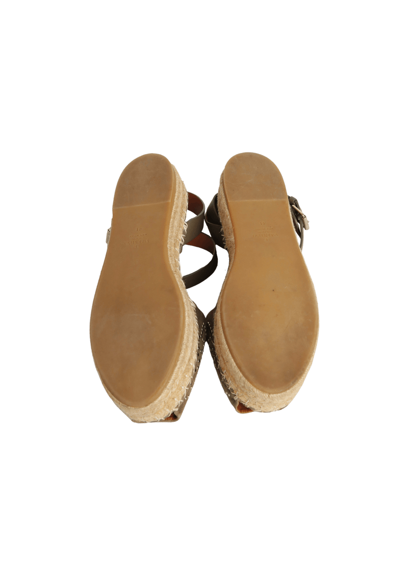 SUEDE ESPADRILLES 39