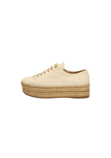 LEATHER ESPADRILLES 35