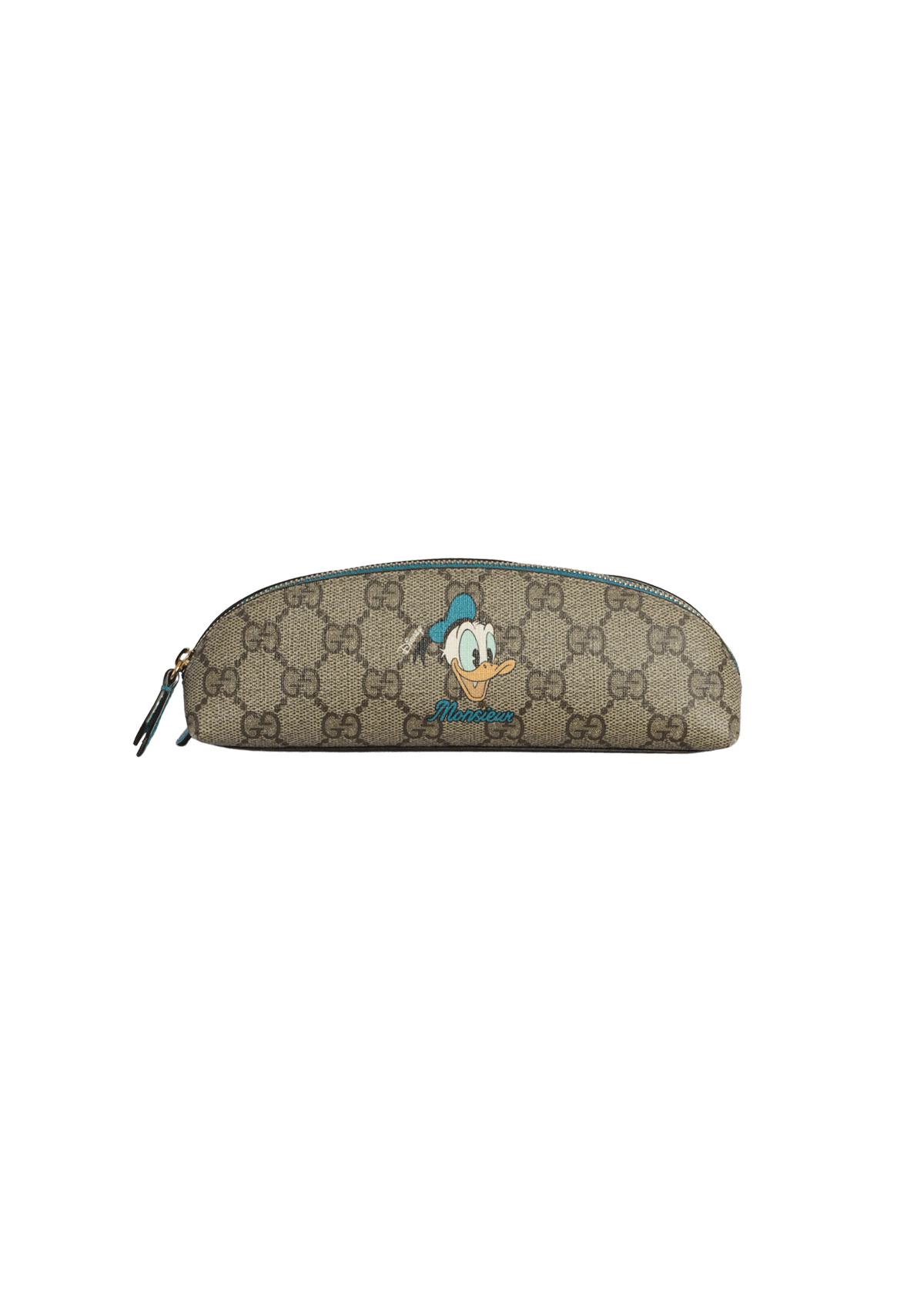 GUCCI Donald Duck GG Supreme 筆箱 ESTOJO GUCCI GG SUPREME DONALD DUCK PENCIL CASE BEGE ORIGINAL – Gringa