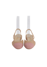 INTERLOCKING CC LOGO SLINGBACK 38