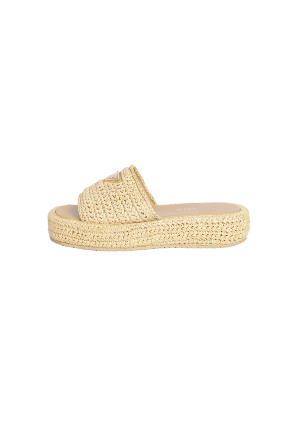 RAFFIA FLATFORM 39