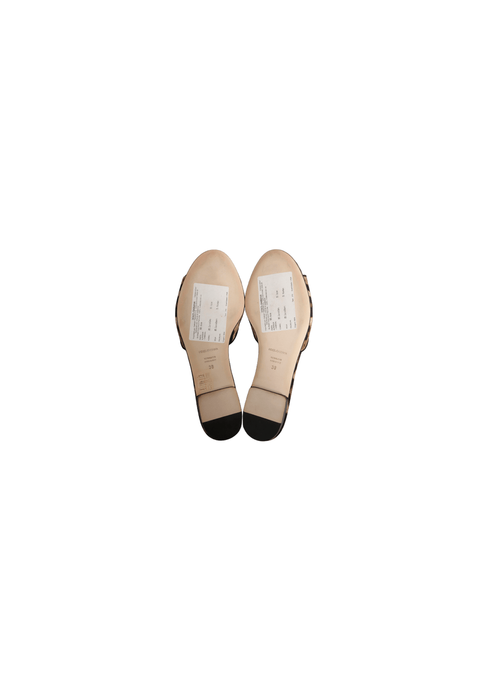 CRYSTAL EMBELLISHMENTS FLAT SANDALS 36