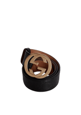 INTERLOCKING G LOGO BELT 85