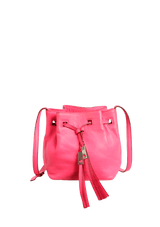 LEATHER BUCKET BAG