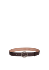 GUCCISSIMA INTERLOCKING G LOGO BELT