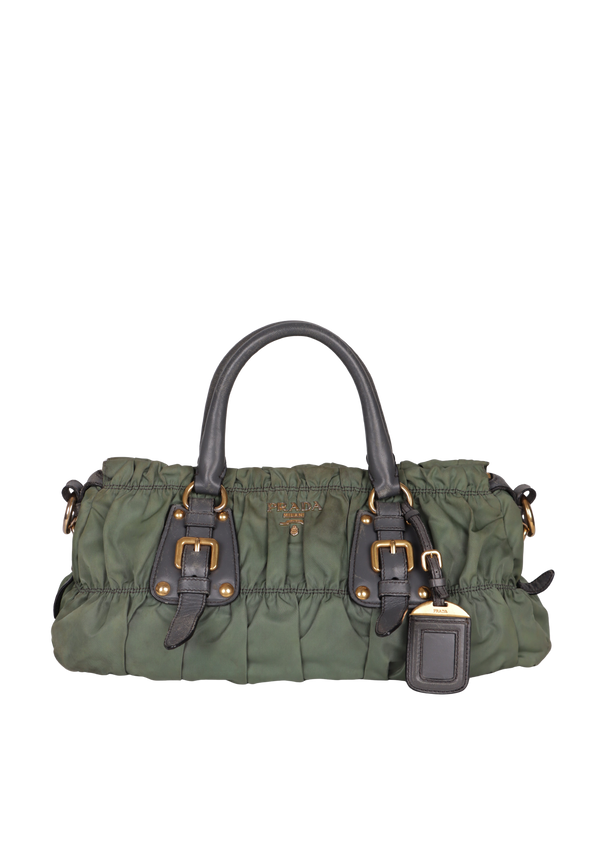 TESSUTO GAUFRE SATCHEL
