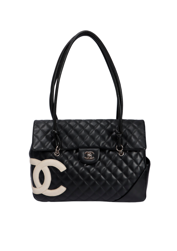 LARGE LIGNE CAMBON FLAP BAG