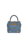 ROMAN STUD TOP HANDLE BAG