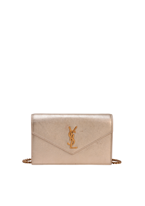 MONOGRAM ENVELOPE CHAIN WALLET