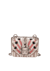 LOVE BLADE EMBROIDERED MINI GLAM LOCK
