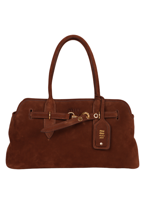 SUEDE AVENTURE BAG