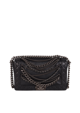 ENCHAINED MEDIUM BOY FLAP BAG