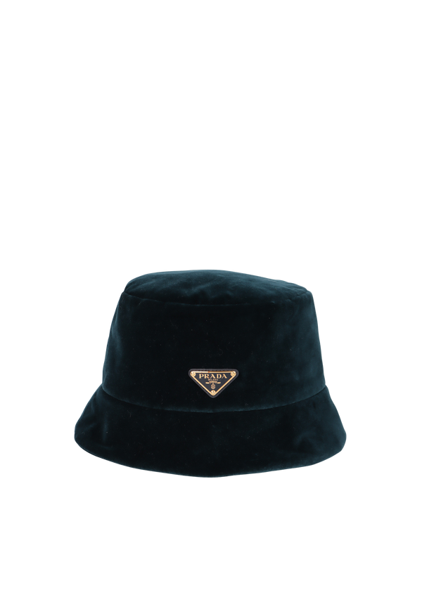 VELVET BUCKET HAT M