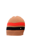 STRIPED KNIT BEANIE