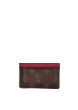 MONOGRAM CARD HOLDER