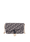 SMALL OBLIQUE SADDLE WALLET ON CHAIN