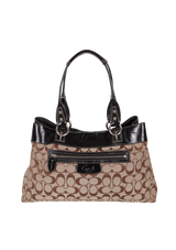 SIGNATURE SHOULDER BAG