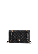 MEDIUM CLASSIC DOUBLE FLAP CAVIAR