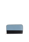 LEATHER ZIP AROUND WALLET