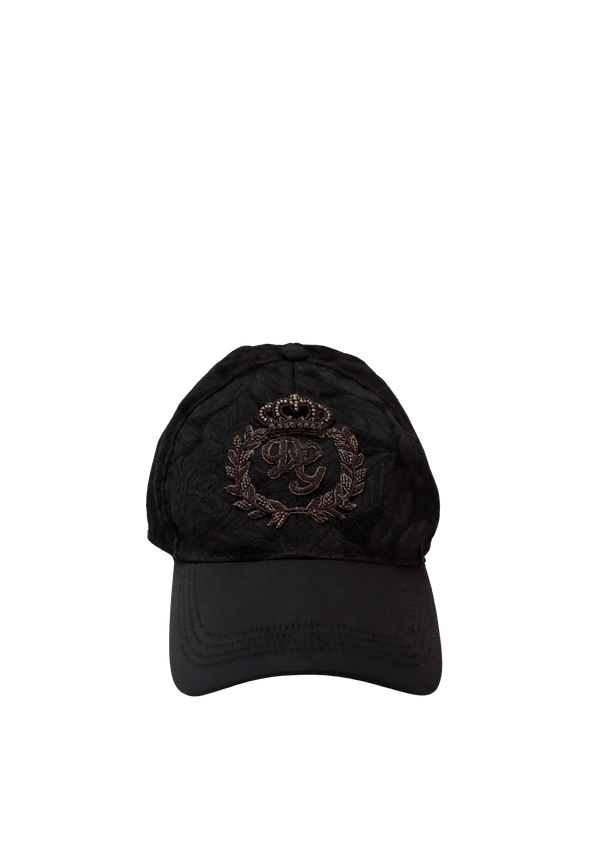 EMBROIDERED LOGO BASEBALL CAP