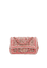 MINI TWEED BRAID FLAP BAG