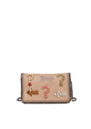 EMBELLISHED SMALL FALABELLA FLAP BAG