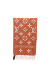 MONOGRAM FRINGE SCARF