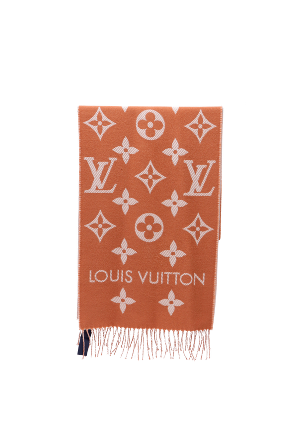 MONOGRAM FRINGE SCARF